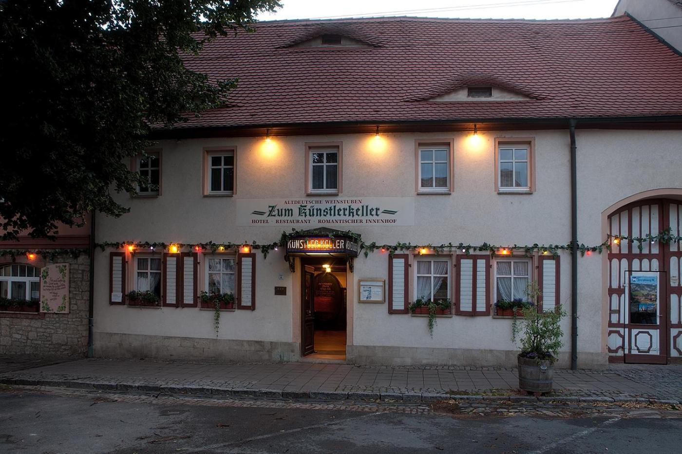 Hotel Altdeutsche Weinstuben Freyburg Exterior foto